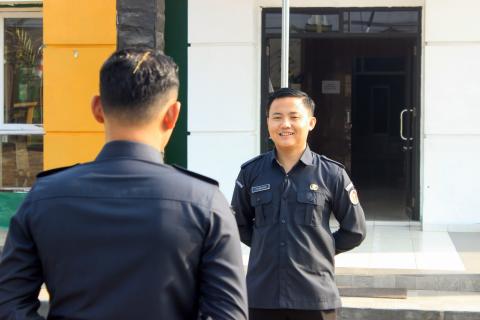 Awali Pekan, Bawaslu Kabupaten Pesawaran Perkuat Semangat Pengabdian melalui Apel Rutin