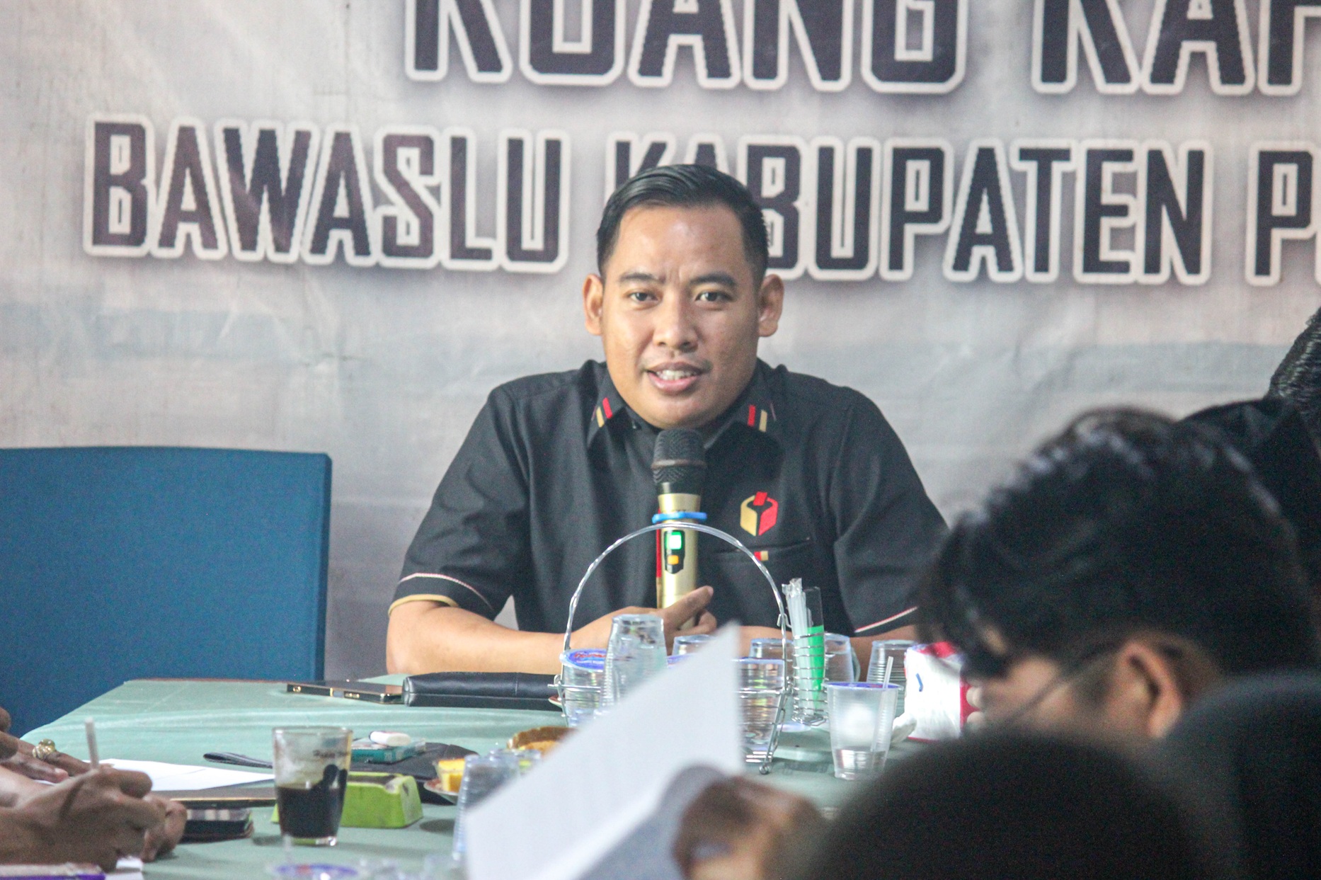 Koordinator Divisi Pencegahan, Partisipasi Masyarakat dan Humas Bawaslu Pesawaran, Mutholib.