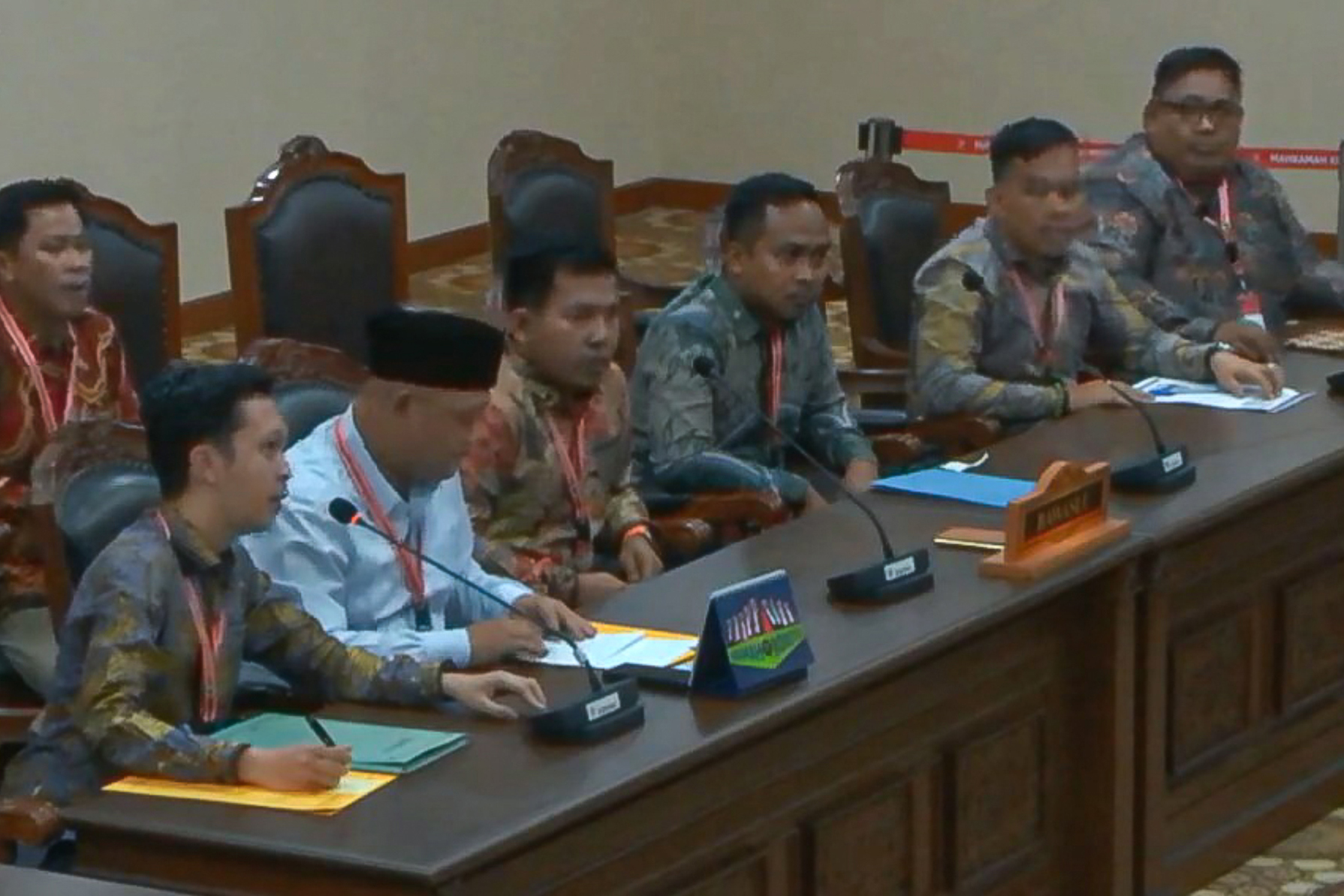Bawaslu Pesawaran Hadiri Sidang Pemeriksaan Pendahuluan Sengketa Hasil Pilkada 2024 di Mahkamah Konstitusi