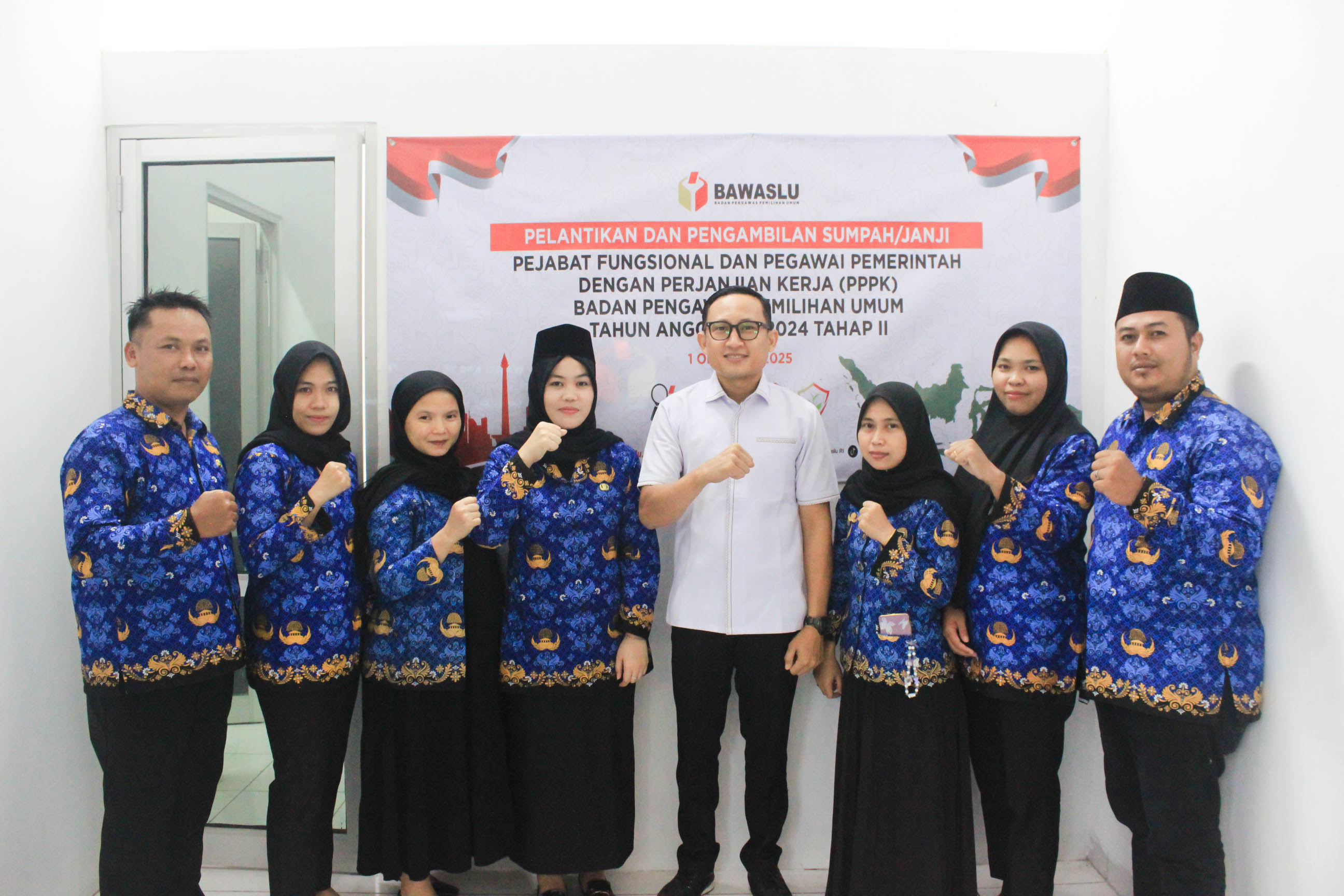 Pajril Fatra Apresiasi Pelantikan PPPK Bawaslu, Titipkan Harapan Profesionalisme