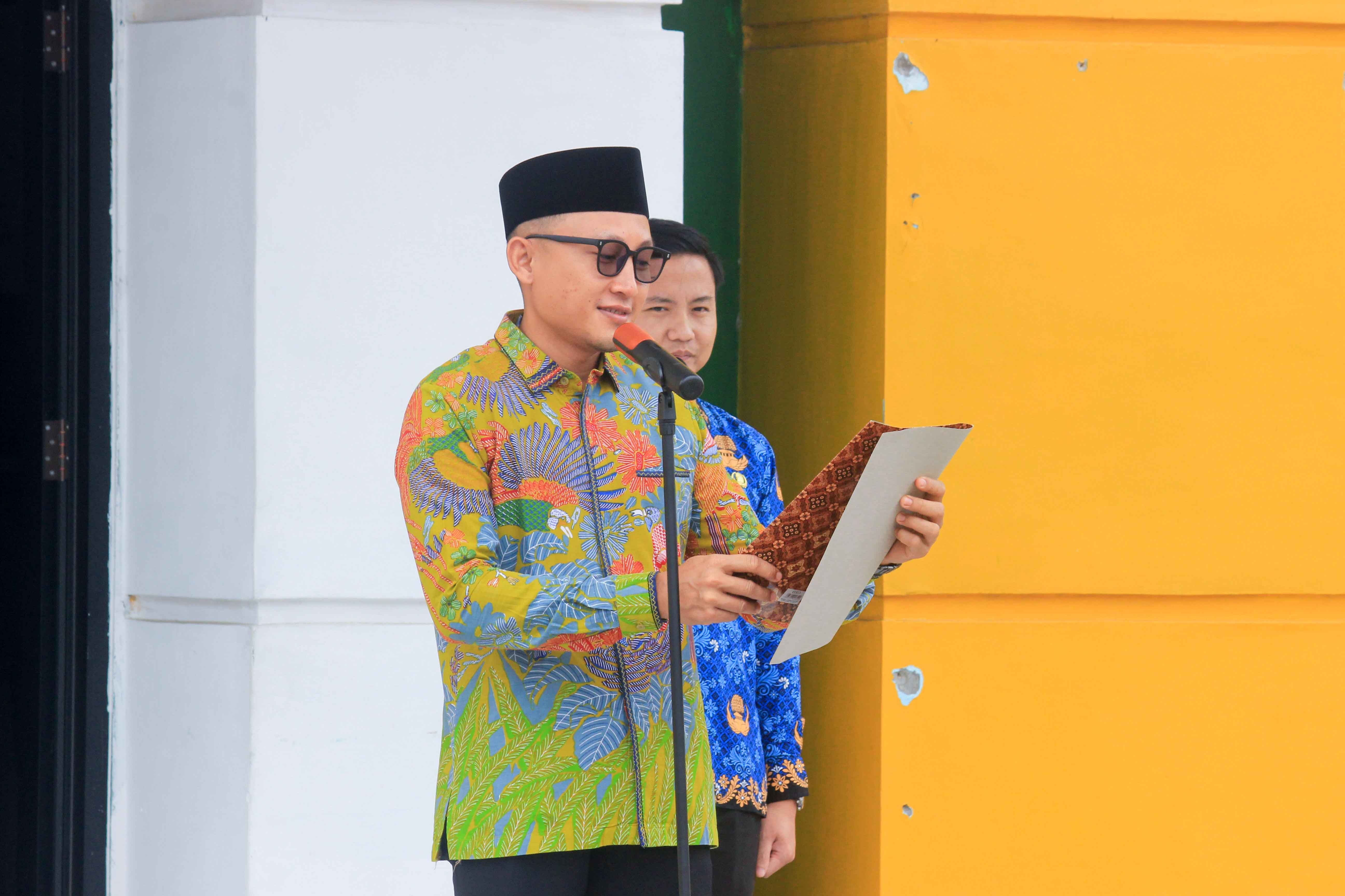 Pimpin Upacara Sumpah Pemuda ke-97, Pajril Fatra Ajak Jaga Nilai Kebangsaan