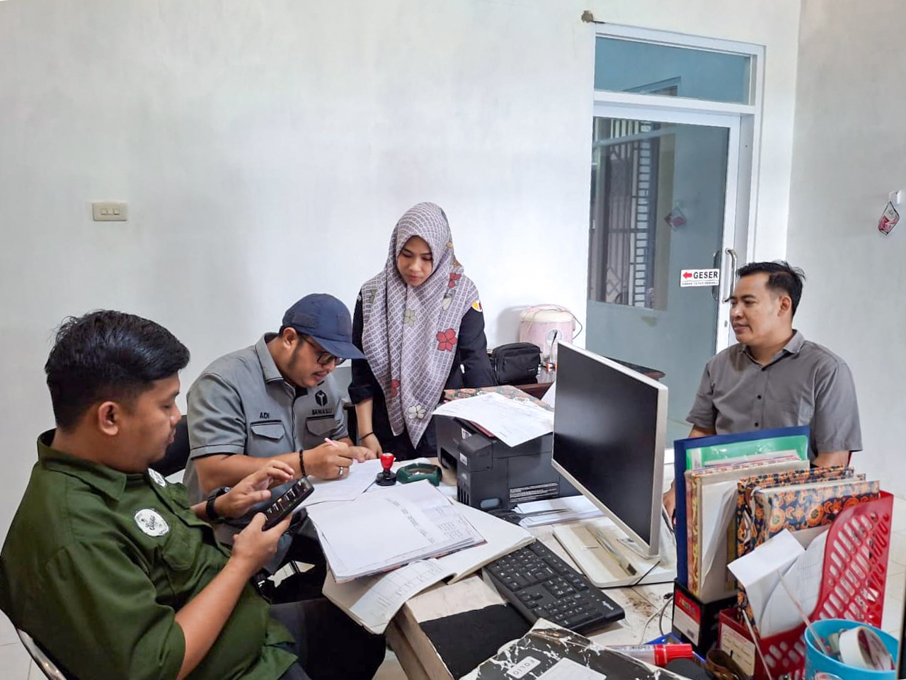 Pastikan Data Pemilih Valid, Mutholib Lakukan Uji Petik di Gedong Tataan