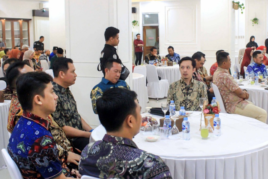 Ketua Bawaslu Kabupaten Pesawaran, Fatihunnajah, Hadiri Pisah Sambut Kapolres Pesawaran