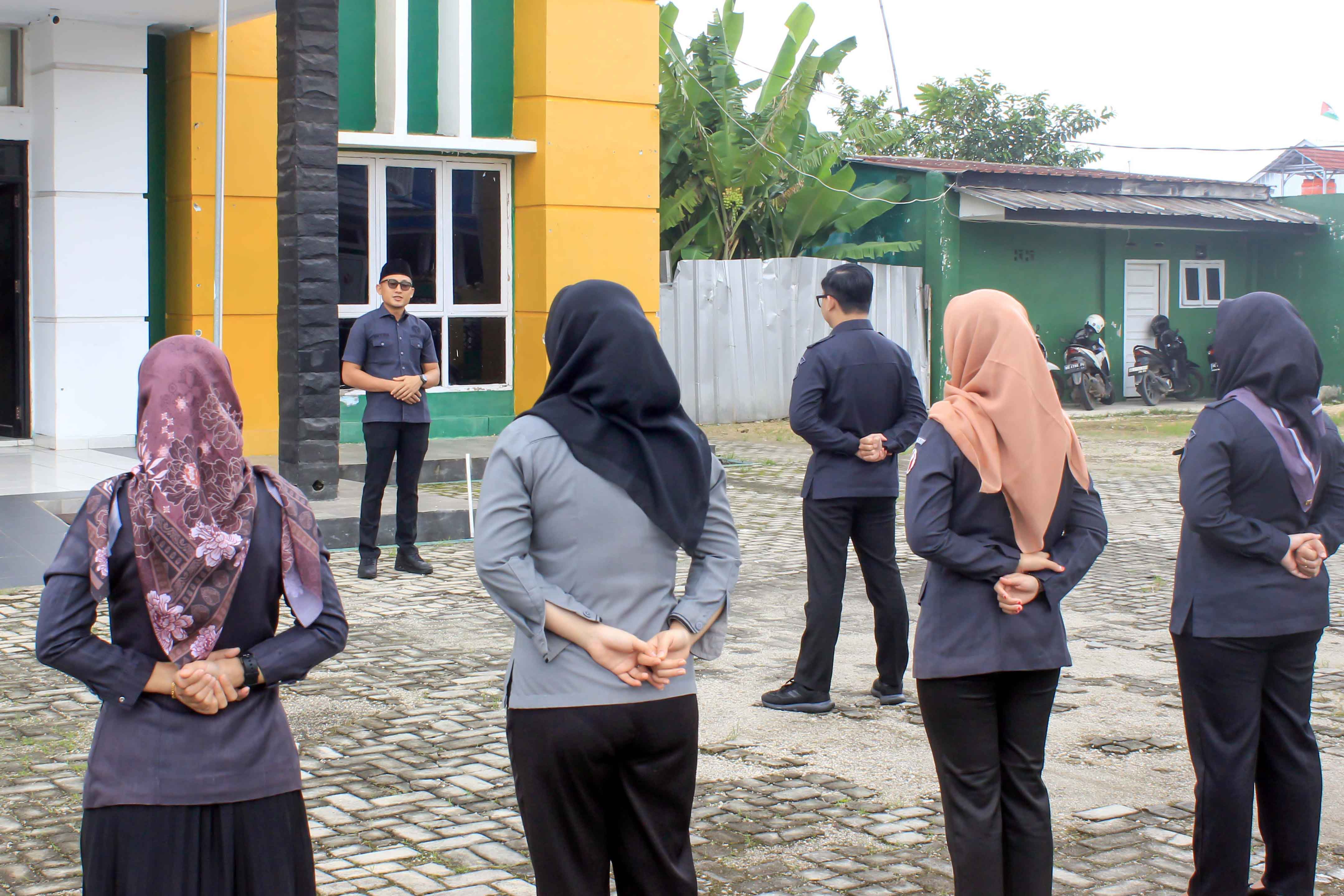 Pajril Fatra: Apel Pagi Jadi Sarana Perkuat Disiplin Kerja dan Tanggung Jawab