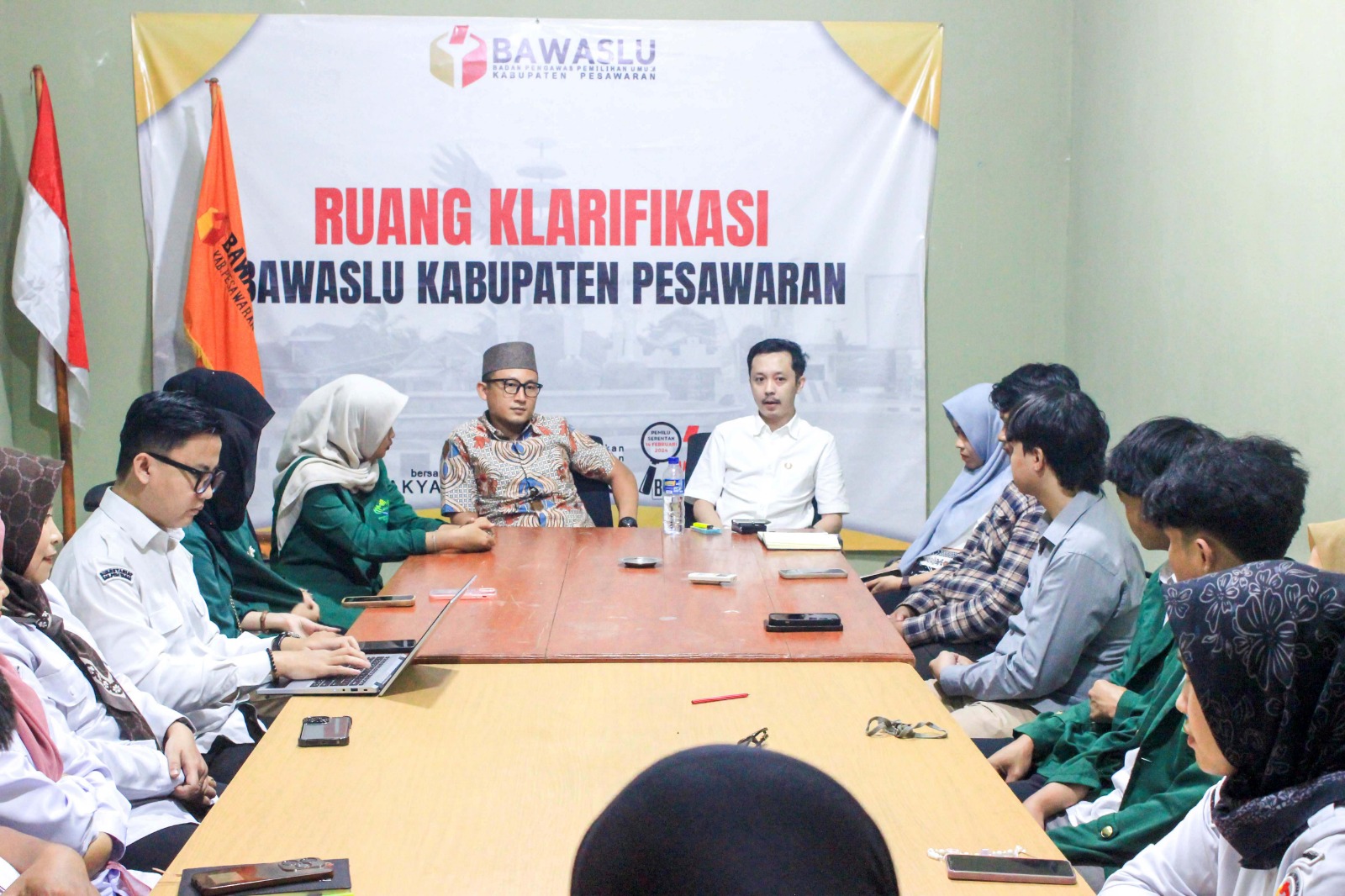 Bawaslu Kabupaten Pesawaran Terima Mahasiswa PKL UIN Raden Intan Lampung