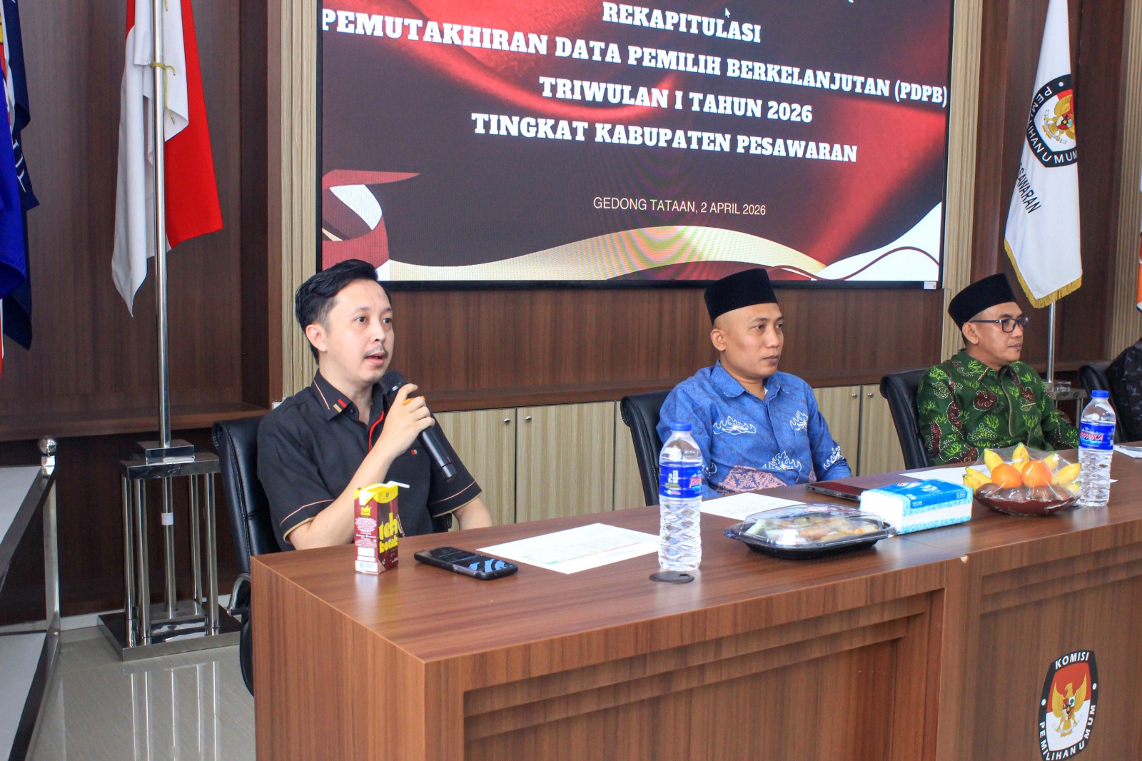 Fatih Ajak Seluruh Pihak Tingkatkan Kepedulian Terhadap Data Pemilih