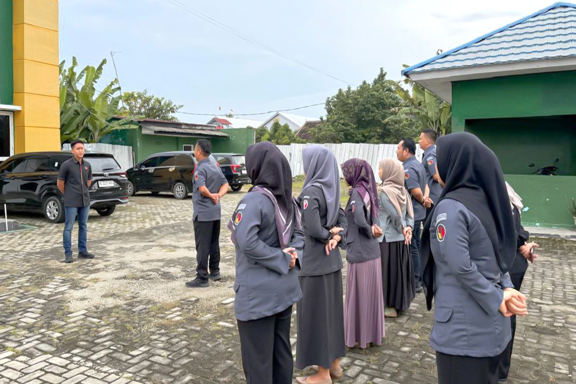 Pimpin Apel Pagi, Kukuh Tekankan Jaga Disiplin dan Koordinasi Jajaran