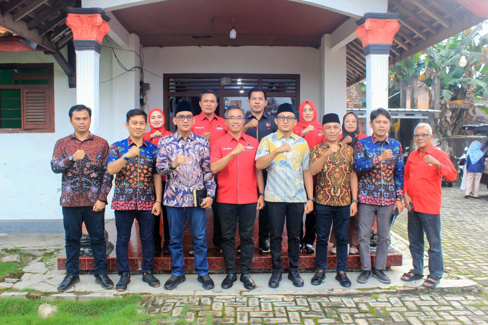 Perkuat Konsolidasi Demokrasi, Bawaslu Kabupaten Pesawaran Sambangi Partai Politik