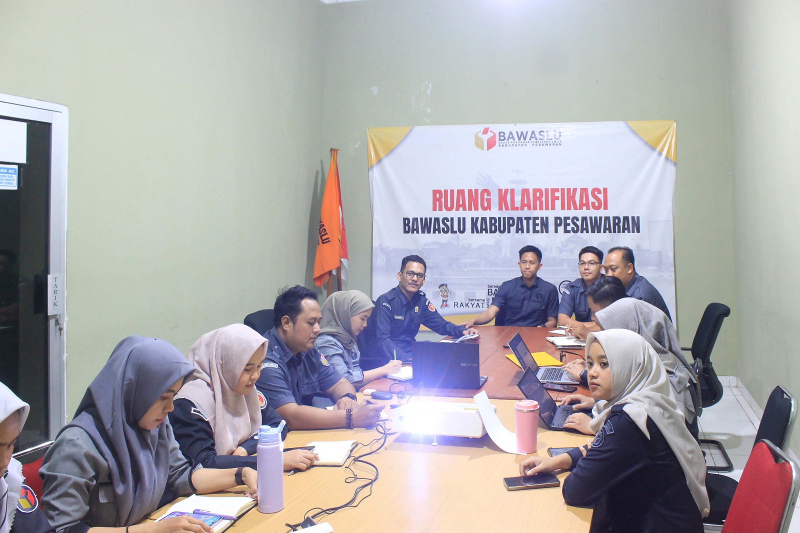 Perkuat Reformasi Birokrasi, Bawaslu Kabupaten Pesawaran Bangun Zona Integritas