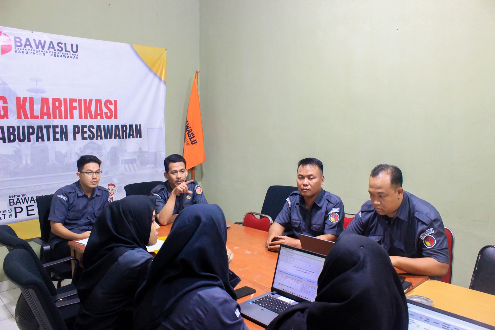 Optimalisasi Tata Kelola Kelembagaan, Bawaslu Pesawaran Evaluasi Kinerja Kesekretariatan