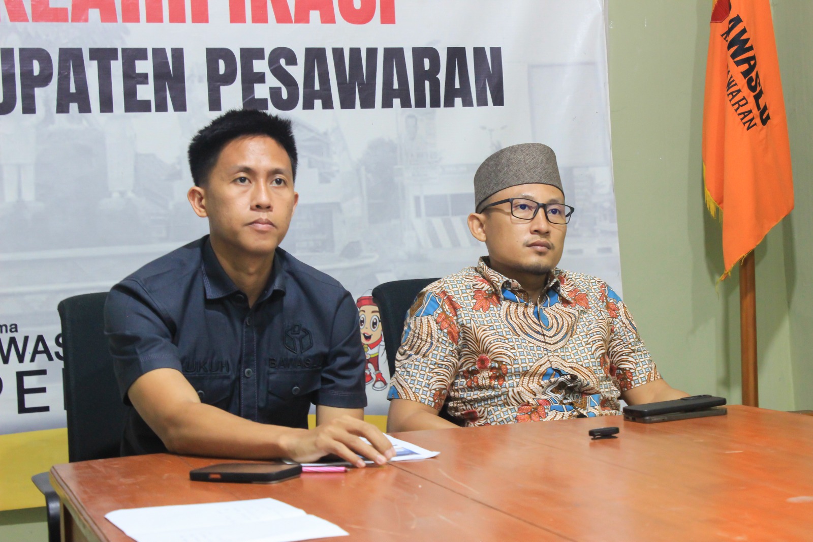Bawaslu Kabupaten Pesawaran Ikuti Pembinaan dan Evaluasi Kelembagaan pada Masa Non Tahapan