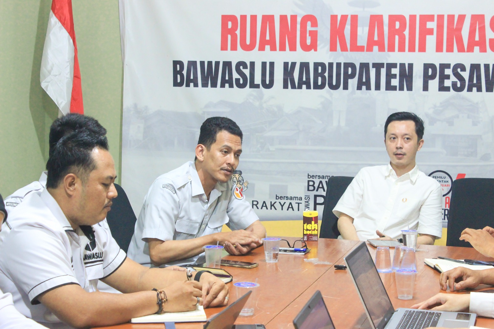 Evaluasi Kinerja Mingguan, Bawaslu Pesawaran Perkuat Koordinasi Internal