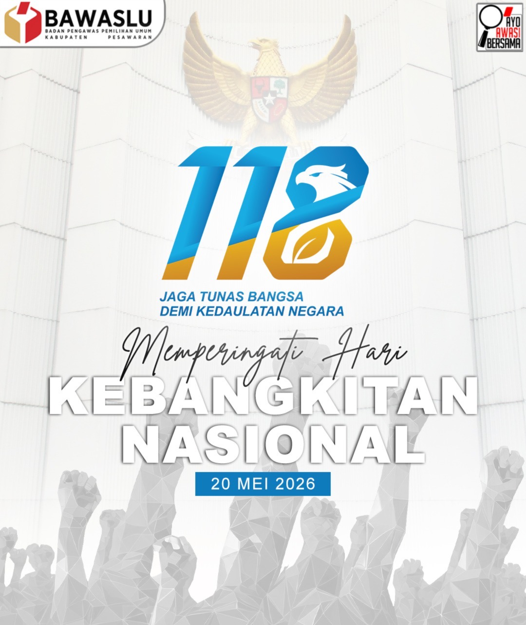 Momentum Hari Kebangkitan Nasional, Bawaslu Kabupaten Pesawaran Perkokoh Integritas dan Nasionalisme