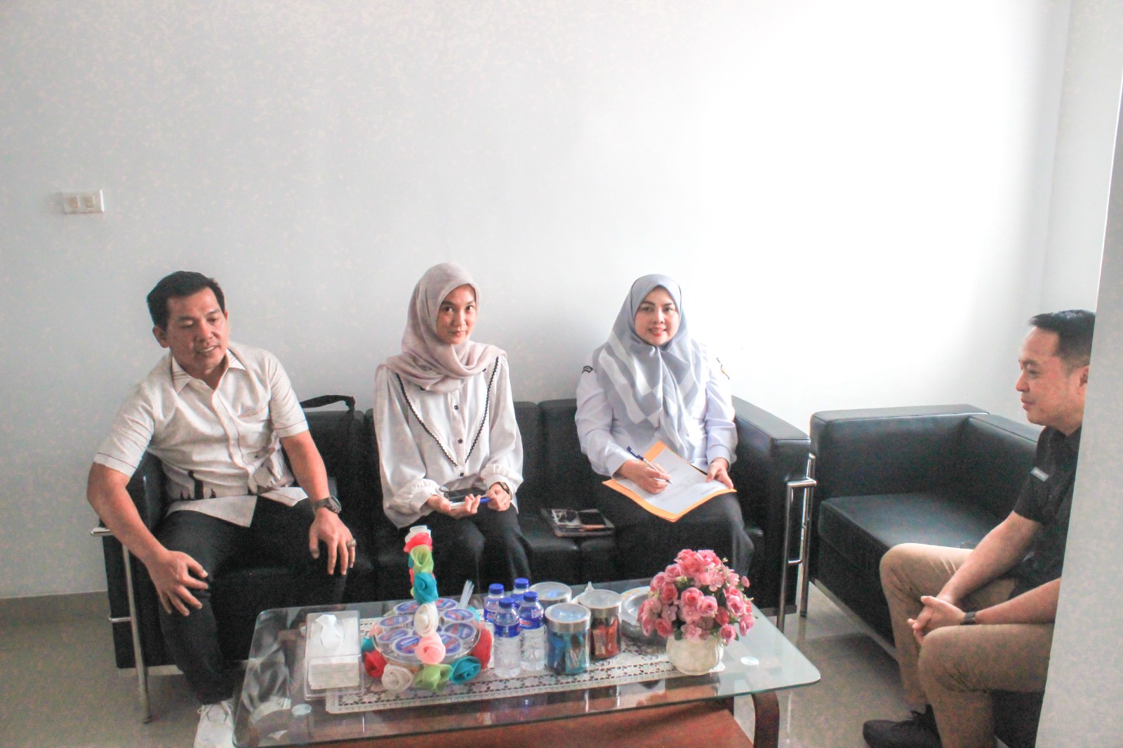 Perkuat Koordinasi Pengawasan PDPB, Bawaslu Kabupaten Pesawaran Audiensi ke KPU Kabupaten Pesawaran