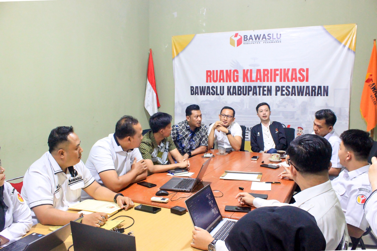 Perkuat Kapasitas Pengawasan, Bawaslu Kabupaten Pesawaran Gelar Kajian Hukum Perbawaslu 1 Tahun 2025