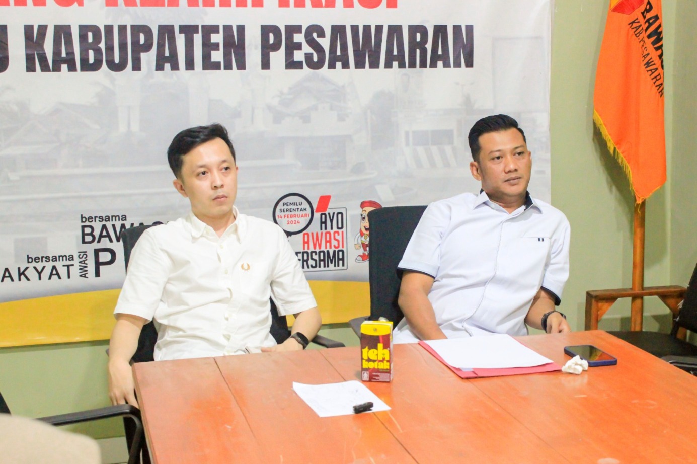 Evaluasi Kinerja Mingguan, Bawaslu Kabupaten Pesawaran Perkuat Profesionalisme dan Integritas Pengawasan