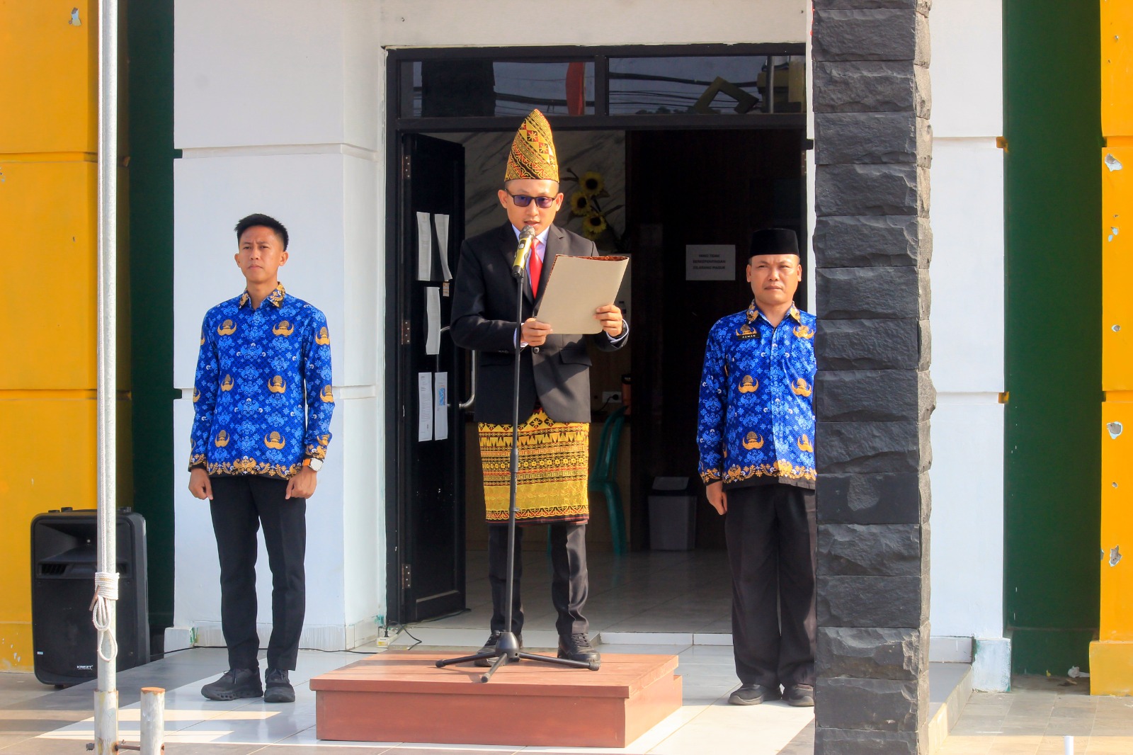 Bawaslu Kabupaten Pesawaran Gelar Upacara HUT ke-81 Kemerdekaan RI, Teguhkan Semangat Pengabdian dan Demokrasi