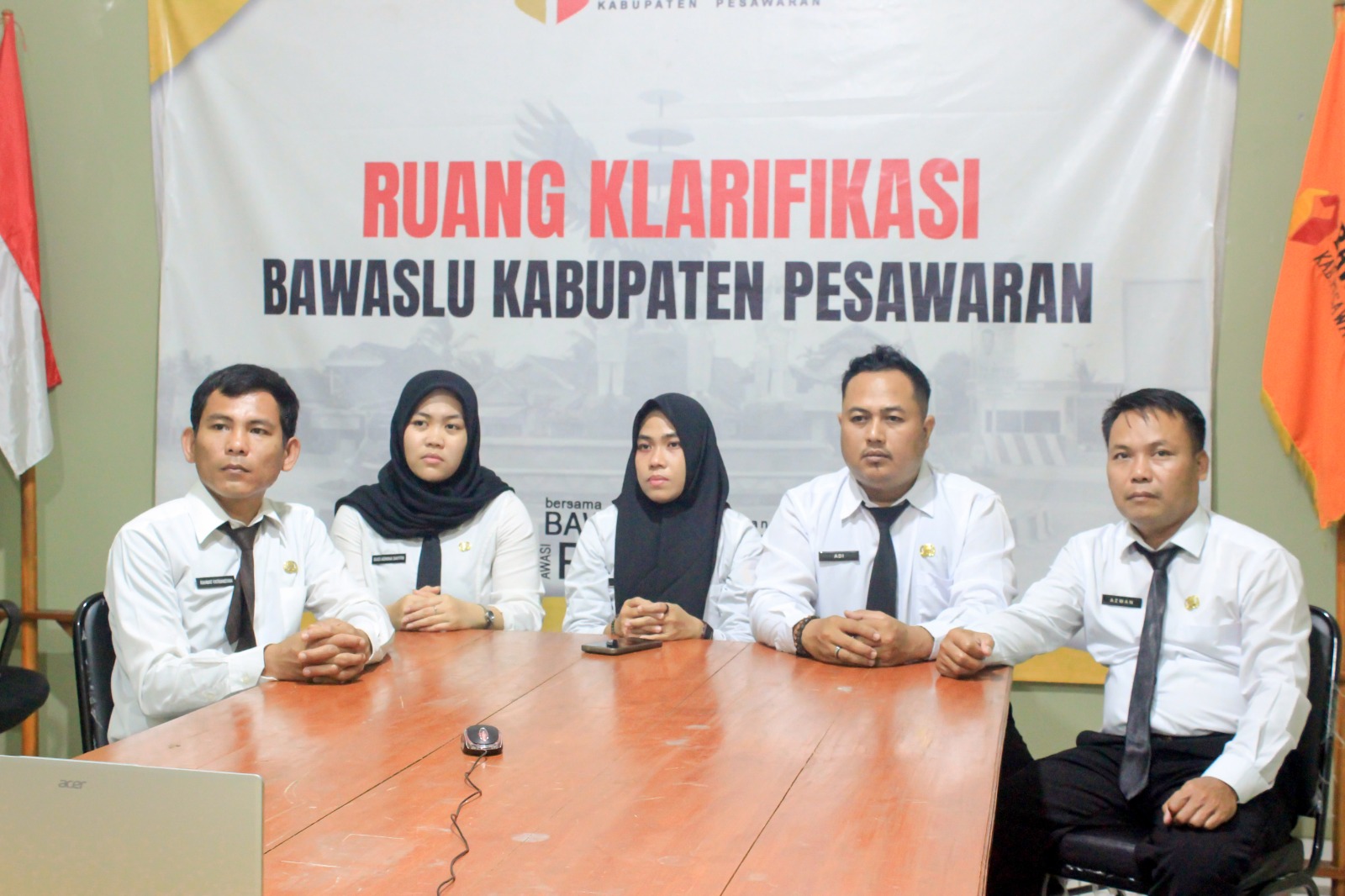 Jajaran Sekretariat Bawaslu Pesawaran Ikuti Penutupan Orientasi PPPK Secara Virtual