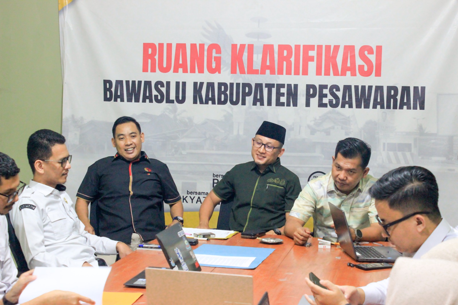 Rapat Evaluasi, Bawaslu Kabupaten Pesawaran Perkuat Koordinasi dan Tindak Lanjut Program Kerja