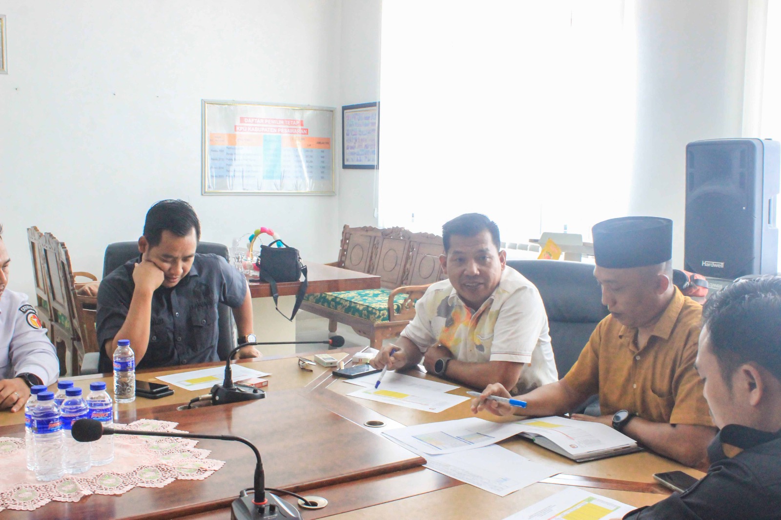 Bawaslu Kabupaten Pesawaran Kawal Akurasi Data Pemilih melalui Pra-Pleno Rekapitulasi PDPB Triwulan III 2026