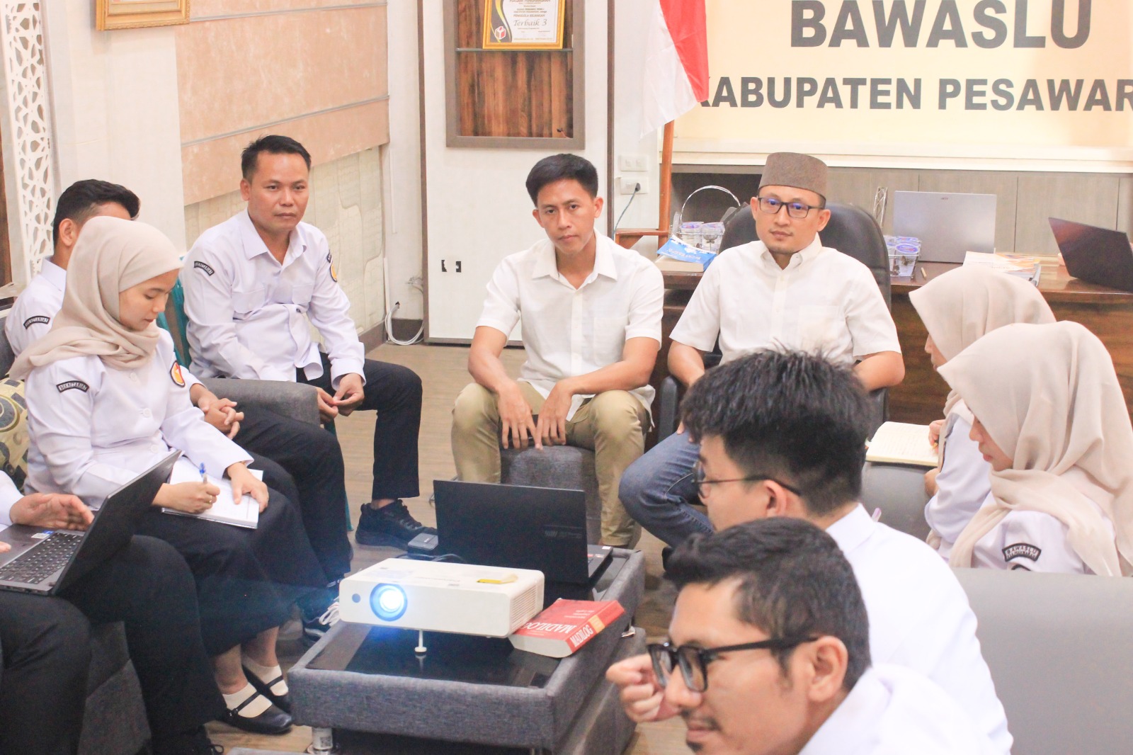 Bawaslu Kabupaten Pesawaran Matangkan Agenda Pengawasan dan Penguatan Kelembagaan