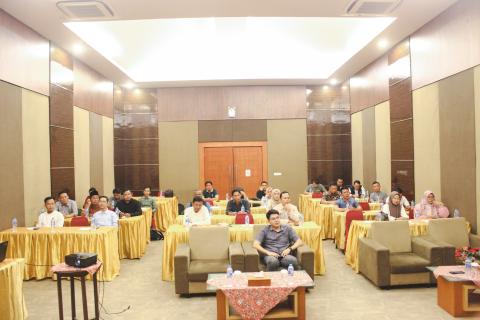 Rapat Evaluasi Kegiatan dan Anggaran Pengawasan Pilkada Tahun 2024 di Hotel Arnes, Bandar Lampung, pada tanggal 26-27 Desember 2024..