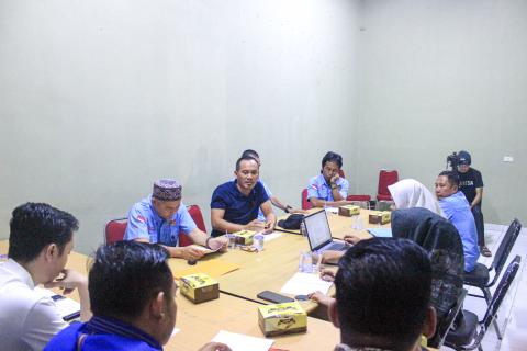 Bawaslu Pesawaran Terima Audiensi Aliansi Masyarakat Pesawaran Bahas Sinergi Pengawasan PSU