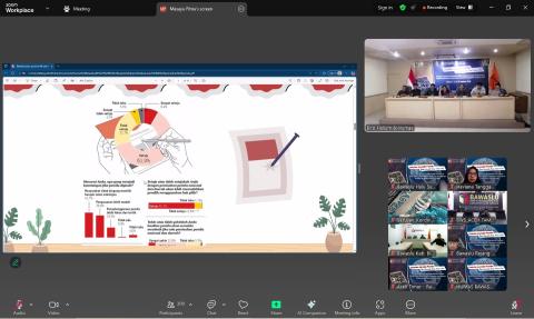 Bawaslu Kabupaten Pesawaran Tingkatkan Literasi Dengan Ikut Bedah Buku “Catatan Jurnalis Pemilu”