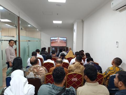 Bawaslu Pesawaran Hadiri Sidang Perselisihan Hasil Pemilihan di Mahkamah Konstitusi, Sampaikan Keterangan Berdasarkan Fakta Pengawasan