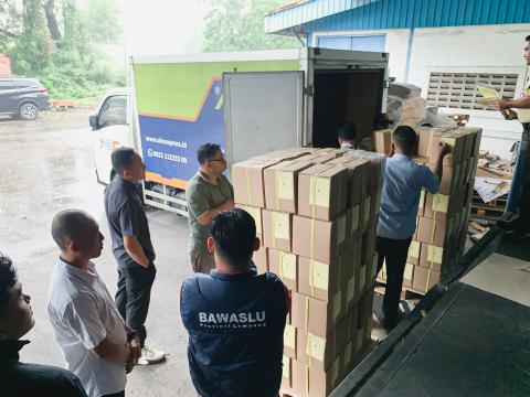 Langkah Tegas Bawaslu Pesawaran: Pastikan Setiap Surat Suara Aman Sampai Tujuan