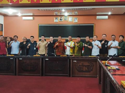 Bawaslu, DPRD dan KPU Bahas Kesiapan Teknis Pemungutan Suara Ulang Pilkada Pesawaran