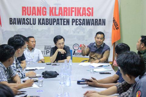 Pastikan Data Akurat, Bawaslu Pesawaran Gelar Rapat Pengawasan DPT