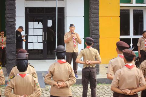 Bawaslu Kabupaten Pesawaran Pesawaran Ajak Pramuka Muda Jadi Pengawas Demokrasi