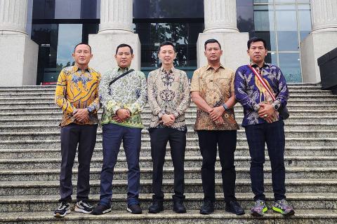 Bawaslu Pesawaran Hadiri Sidang Perselisihan Hasil Pemilihan di Mahkamah Konstitusi, Sampaikan Keterangan Berdasarkan Fakta Pengawasan