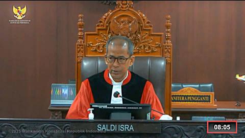 Bawaslu Pesawaran Hadiri Sidang Pembuktian Lanjutan di Mahkamah Konstitusi