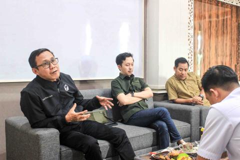 Evaluasi Kinerja dan Layanan PPID, Bawaslu Kabupaten Pesawaran Terima Kunjungan Bawaslu Provinsi Lampung