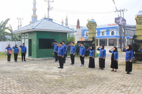Peringati Hari Kesaktian Pancasila, Bawaslu Kabupaten Pesawaran Teguhkan Semangat Kebangsaan