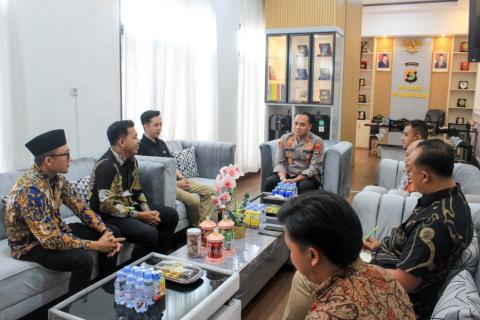 Bawaslu Kabupaten Pesawaran Audiensi dengan Kapolres Pesawaran, Perkuat Sinergi Pengawasan dan Penegakan Hukum Pemilu