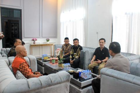 Bawaslu Kabupaten Pesawaran Audiensi dengan Kapolres Pesawaran, Perkuat Sinergi Pengawasan dan Penegakan Hukum Pemilu