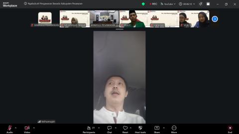 Ngabuburit Pengawasan, Bawaslu Pesawaran Jadikan Ruang Edukasi Demokrasi di Bulan Ramadan