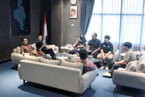 Bawaslu Kabupaten Pesawaran Audiensi ke DPRD, Perkuat Konsolidasi Demokrasi