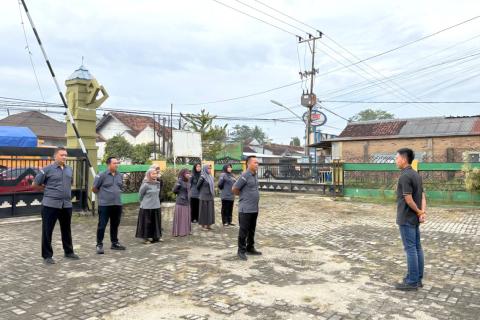 Pimpin Apel Pagi, Kukuh Tekankan Jaga Disiplin dan Koordinasi Jajaran