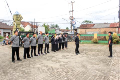 Bawaslu Kabupaten Pesawaran Gelar Apel Perdana Tahun 2026, Perkuat Disiplin dan Profesionalisme