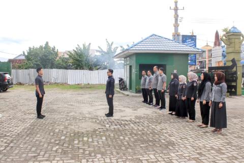 Bawaslu Kabupaten Pesawaran Gelar Apel Perdana Tahun 2026, Perkuat Disiplin dan Profesionalisme