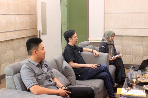 Bawaslu Pesawaran Terima Monev Pengelolaan Keuangan sebagai Satker Baru dari Bawaslu RI