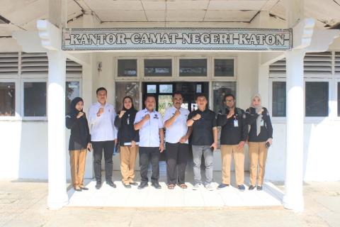 Fatihunnajah Awasi Melekat Coktas PDPB di Negeri Katon dan Tegineneng