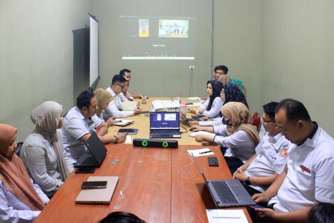 Evaluasi Kinerja Mingguan, Bawaslu Pesawaran Mantapkan Kinerja dan Penguatan Internal