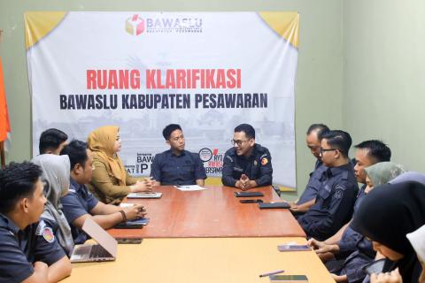Perkuat Sinergi Jajaran, Bawaslu Pesawaran Gelar Rapat Internal