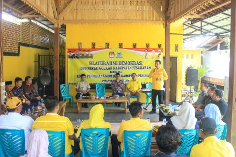 Bawaslu Pesawaran Dorong Peran Aktif Partai Politik Perkuat Edukasi Politik kepada Masyarakat