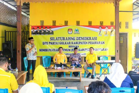 Bawaslu Pesawaran Dorong Peran Aktif Partai Politik Perkuat Edukasi Politik kepada Masyarakat